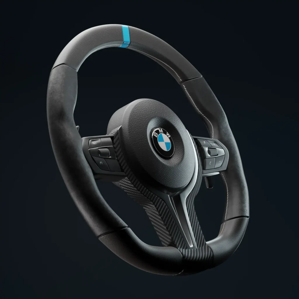 Seitz Dominik Visuals Product Rendering Lenkrad